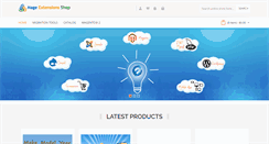 Desktop Screenshot of mage-extensions-shop.com