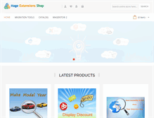 Tablet Screenshot of mage-extensions-shop.com